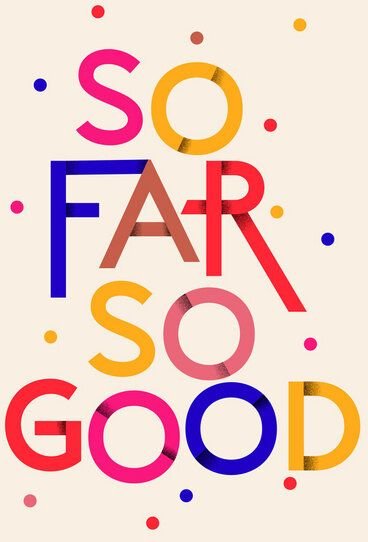 Photocircle Poster / Leinwandbild - SO FAR SO GOOD