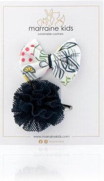 Marraine Kids Bunte Haarclips aus Bio Baumwolle