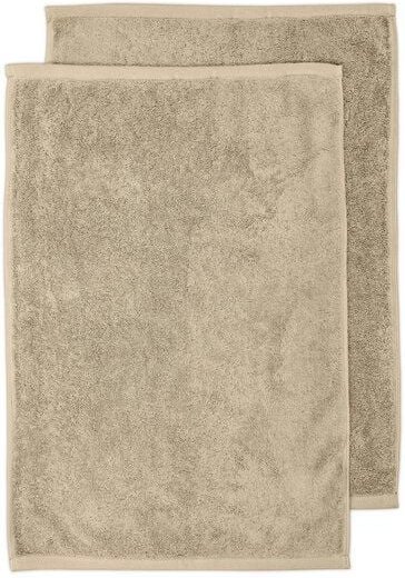 jilda-tex Soft Cotton 2er Badematten-Set 100% Bio- Baumwolle 850 gsm verschiedene Farben