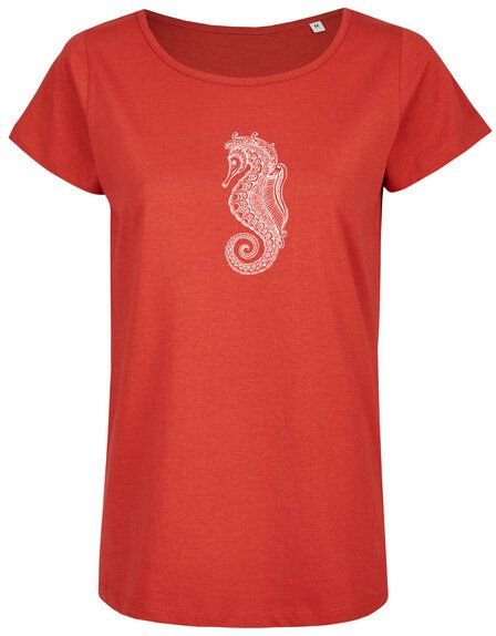 Brandless Basic Bio T-Shirt (ladies) Nr.2 Seepferd GOTS