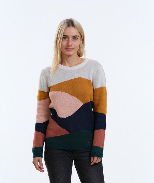 GARY MASH Pullover Lamona aus feinem Jacquardstrick