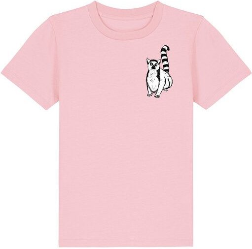 Spangeltangel Kinder-T-Shirt "Lemuren", Biobaumwolle, Affe, Kurzarm