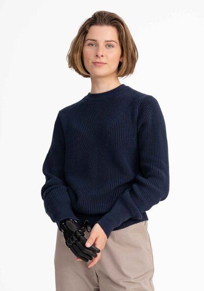 Strickpullover Style GAURI | von MELA | Fairtrade & GOTS zertifiziert