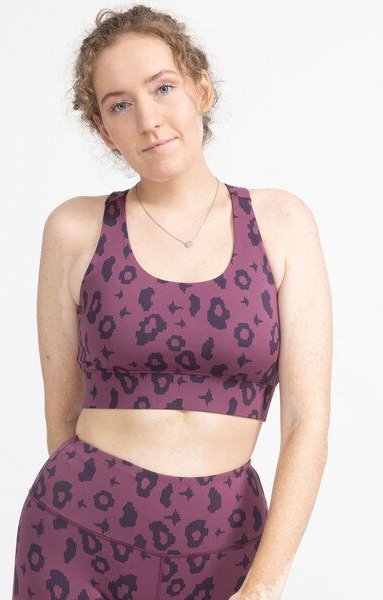 boochen Sport BH Ubud mit Leopard Print