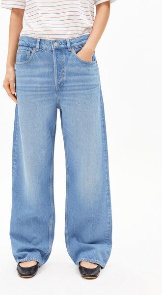 ARMEDANGELS HAAYI Damen Baggy Jeans Hanf-Mix
