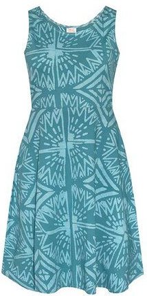 Global Mamas Bio Jersey Kleid - FIT & FLARE - Botany
