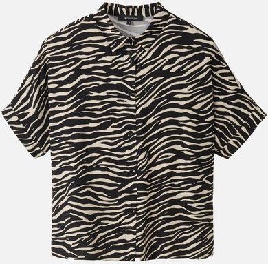 Damen Bluse aus LENZING ECOVERO Viskose - LOTUS ZEBRA - recolution