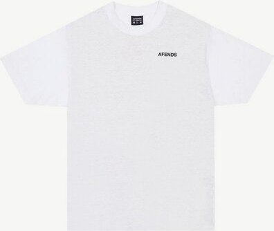 Afends recycled T-Shirt weiß mit Logo