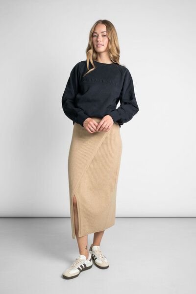 STORY OF MINE Strickrock aus Ecovero & recycelter Wolle