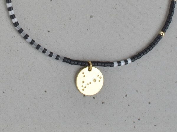 renna deluxe Sternzeichen Armband Gold