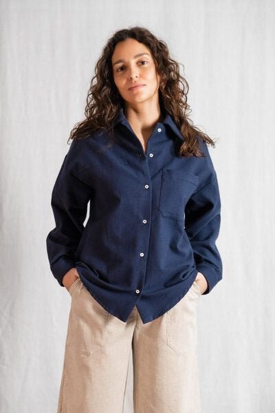 Jyoti - Fair Works Bio-Baumwoll Flanellshirt Ashrit