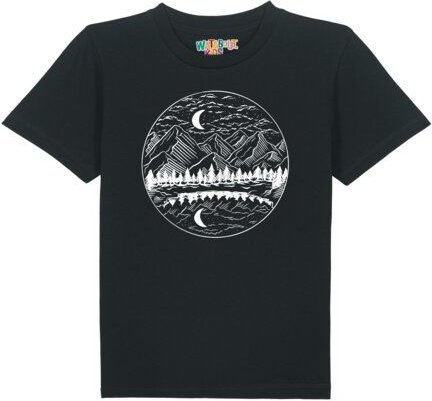 watabout.kids T-Shirt Kinder Mountains by night
