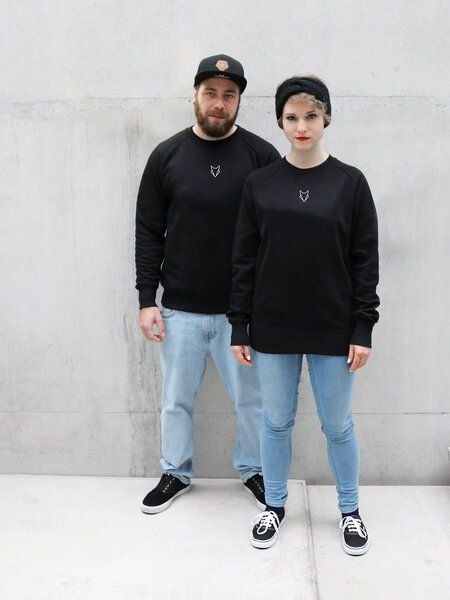 Pullover Fuchs Unisex black VEROIKON