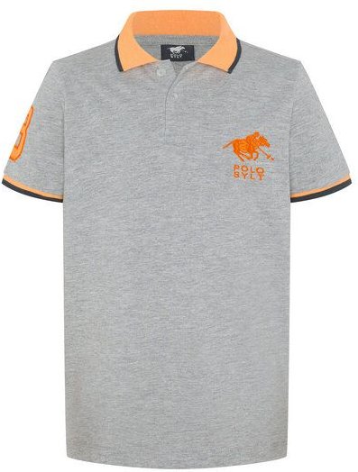 Thumbnail - Polo Sylt Regular-Fit Jungen-Poloshirt aus Piqué