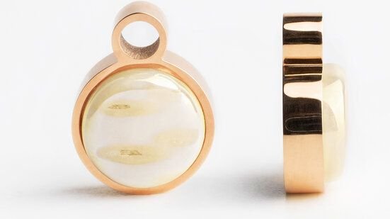 ALEXASCHA Anhänger für Ohrringe | Mix & Match Charms | Roségold