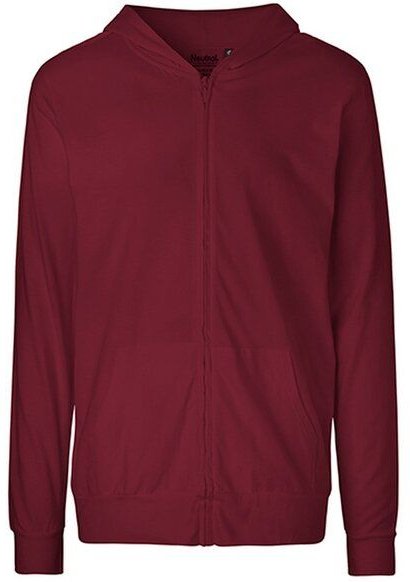 Neutral® Unisex Jersey (T-Shirt Stoff) College Hoodie Hoody Kapuzenpullover Sweatjacke