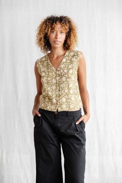 Jyoti - Fair Works Hanf/ Tencel Top Chatania