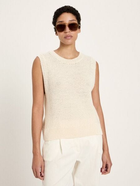 LANIUS Pullunder aus Bio-Baumwolle