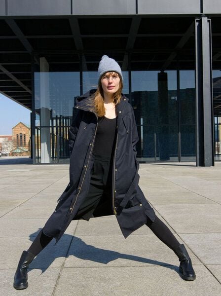 Langer Wind und Wetter Mantel aus Baumwolle (Etaproof®) mvdham Allweather Coat