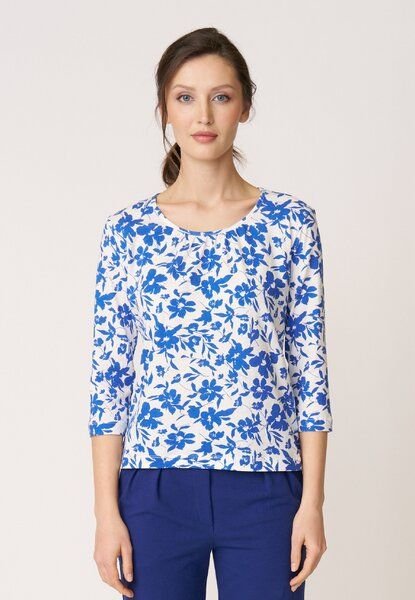 LANA Organic Blusenshirt aus Bio Baumwolle, Modell Delia