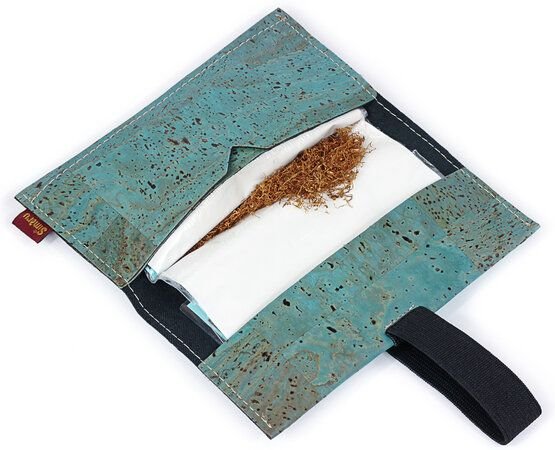 Simaru Tabaktasche / Drehertasche / Drehtabak Tasche aus Kork