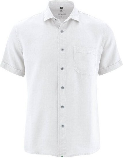 Thumbnail - HempAge 100% Hanf Kurzarmhemd Herren