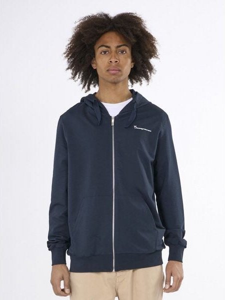 KnowledgeCotton Apparel Kapuzenjacke - Zip hood kangaroo trademark sweat - aus Bio-Baumwolle