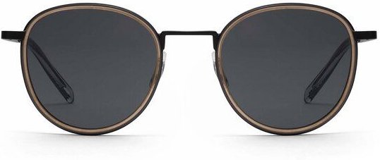 TAKE A SHOT Runde Sonnenbrille aus Edelstahl mit ECO Acetate - Ada Kollektion