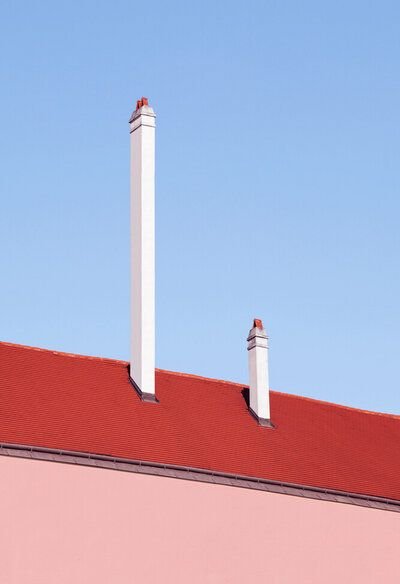 Photocircle Poster / Leinwandbild - Trombone Roof