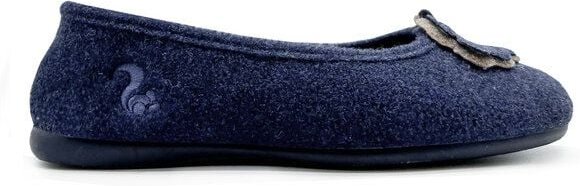 Veganer Hausschuh "thies ® Eco Ballerina" aus recycelten PES, fair produziert