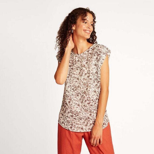 WiDDA berlin gemusterte Sommerbluse LINDA