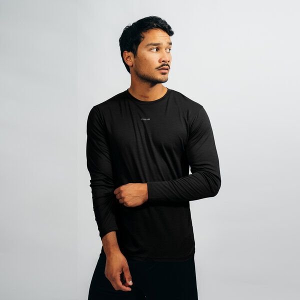 VIDAR Sport - Herren Sport Longsleeve aus TENCEL und SeaCell