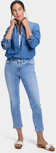 FUTURE:PEOPLE. 05:00 STRAIGHT FIT - MID WAIST- Damen Jeans aus leichtem Stretch-Denim aus Bio-Baumwoll/ Tencel-Mix (3050...