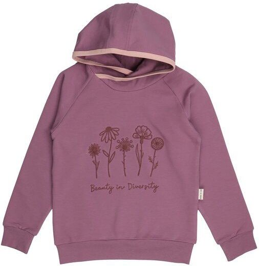 Kinder Hoodie Bio-Baumwolle The Secret Garden Walkiddy, GOTS-zertifiziert, kuschelweich, vegan, fair produziert, florale...