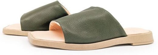 Werner 1911 Bio-Lederpantolette Viola IVN-zertifiziert