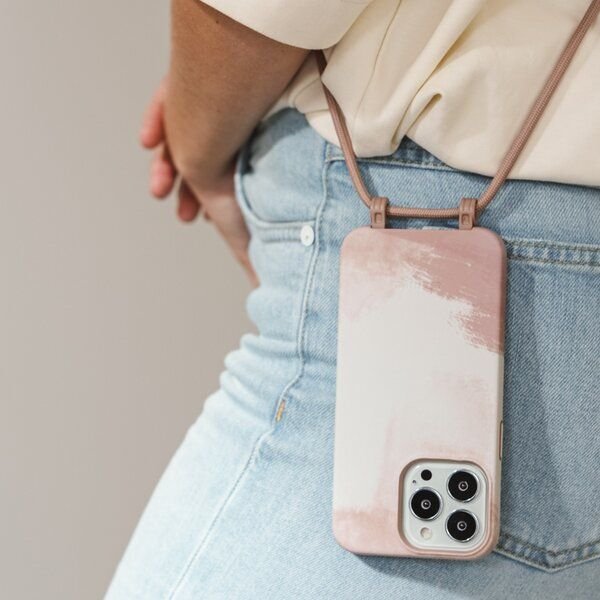 change the label Change Case - 2in1 Nachhaltige Handyhülle, iPhone Hülle mit abnehmbarer Kette