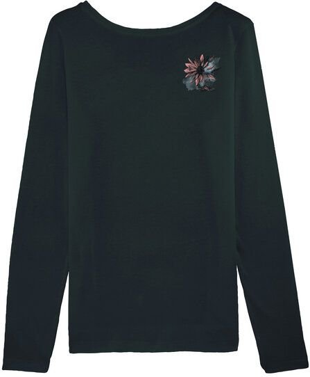 Human Family Bio Damen Longsleeve Shirt - Have Fun "Flower"