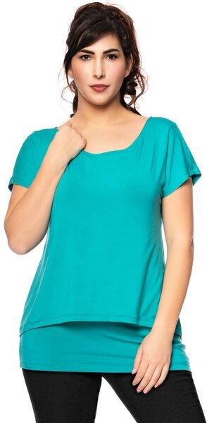 Milchshake APRIL Zweilagiges Umstands- und Stillshirt aus TENCEL Modal