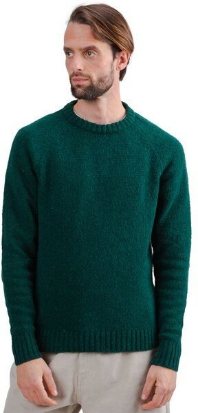 Brava Fabrics Strickpullover Raglan Wool Green