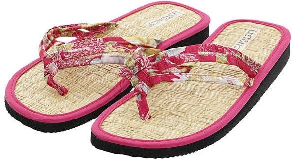 Thumbnail - Les Tôngs JUNCUS-D Hue gesunde Zimtlatschen - vegane Flip-Flops mit Zimtsohle