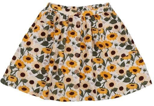 Kinder Rock „Sunflowers“ aus Bio-Baumwolle – GOTS-zertifiziert, Walkiddy