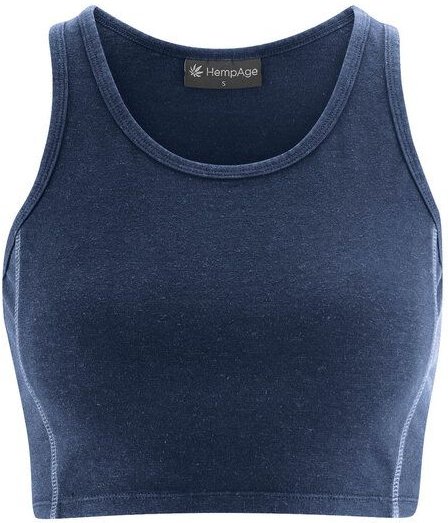 Hempage Damen Yoga Top Hanf/Bio-Baumwolle