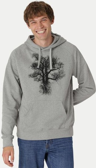 Peaces.bio - handbedruckte Biomode Bio-Herren-Kapuzensweater Chestnut