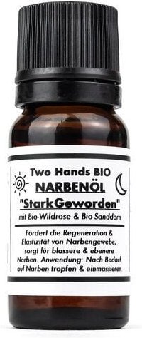 Two Hands BIO Narbenöl „StarkGeworden“ mit Bio-Wildrose & Bio-Sanddorn - Bio Vegan