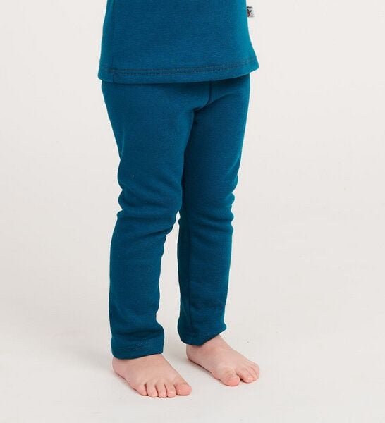 Cheeky Apple Leggings aus Bio-Baumwolle "Jacquard Petrol"