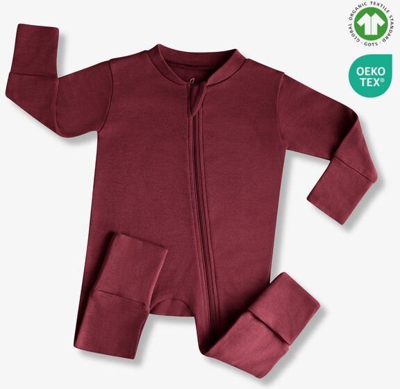 Elsara Mitwachsender Babystrampler Bio-Baumwolle 100% GOTS