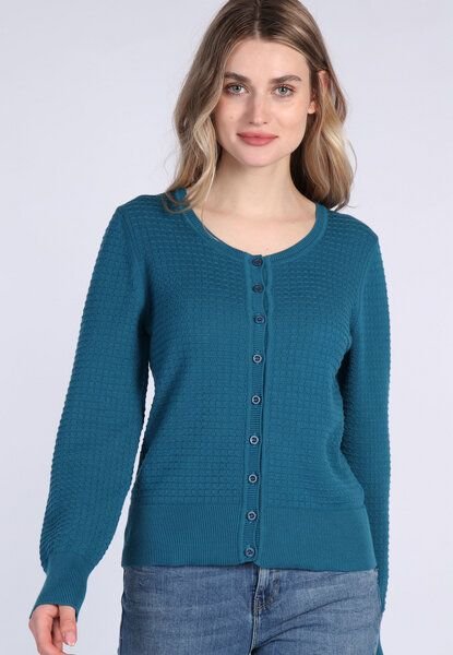 Lykka du Nord Feminime Strickjacke aus Bio-Baumwolle - Manon | Retro-Stil