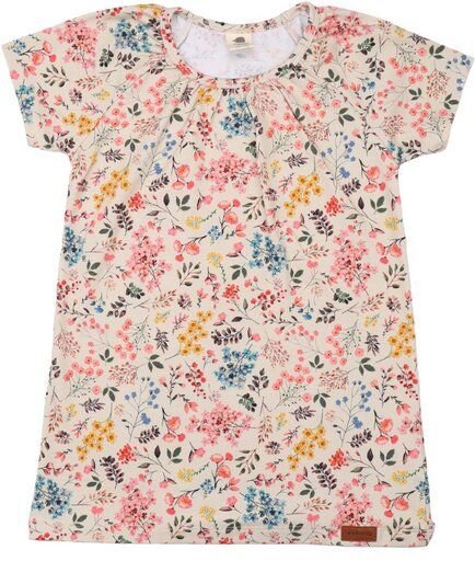 Kinder-Tunika „Mini Flowers“ aus Bio-Baumwolle – GOTS-zertifiziert – Walkiddy