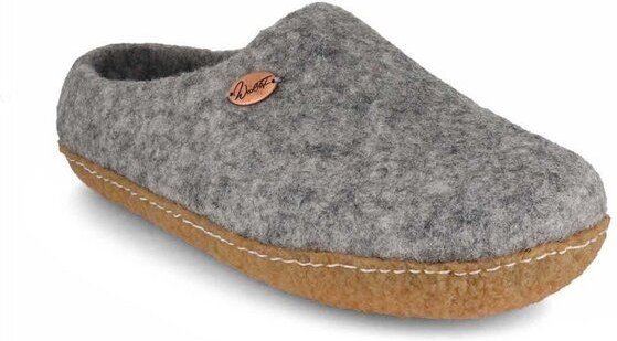 WoolFit Barfuß-Hausschuhe handgemacht mit Naturgummisohle für Damen und Herren