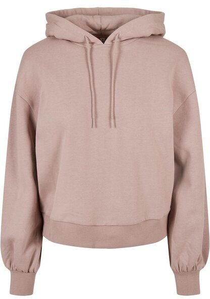 Build Your Brand Ladies´ Organic Oversized Hoody flauschige Kapuze bis 5XL